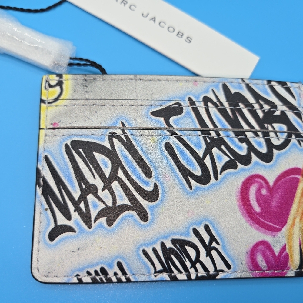 Marc Jacobs Multicolor Graphic Card Holder - Picture 2 of 3